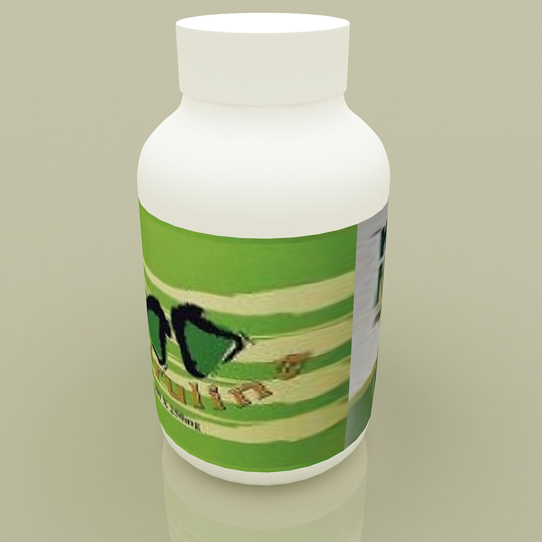 DXN Spirulina 3D model_1