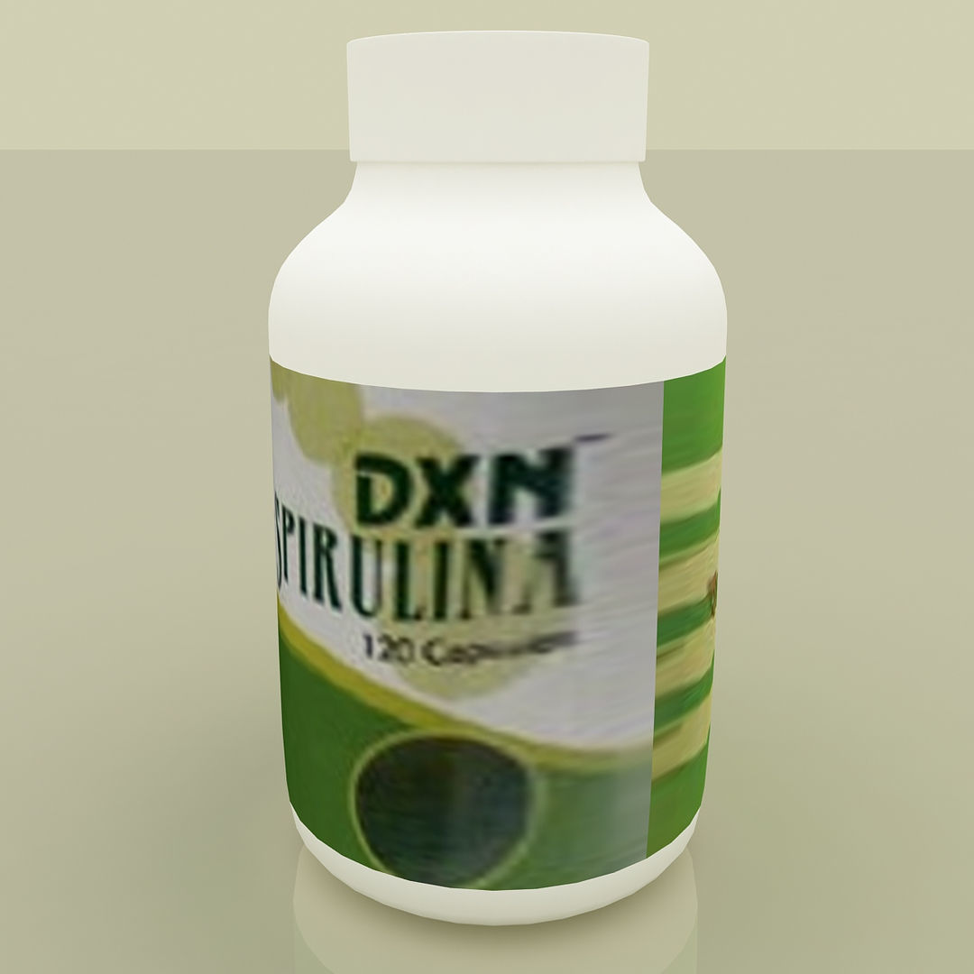 DXN Spirulina 3D model_3