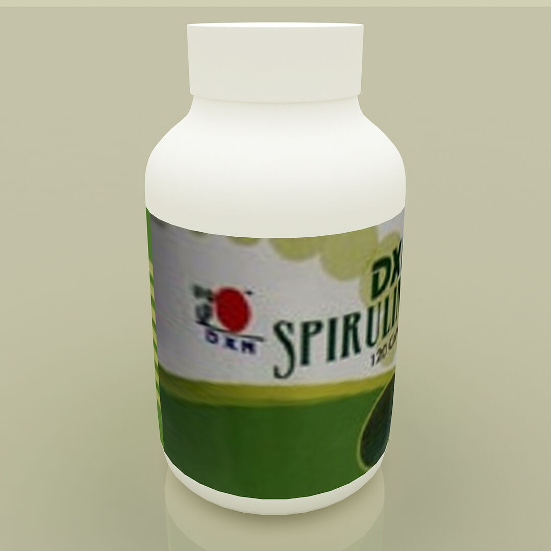 DXN Spirulina 3D model_2