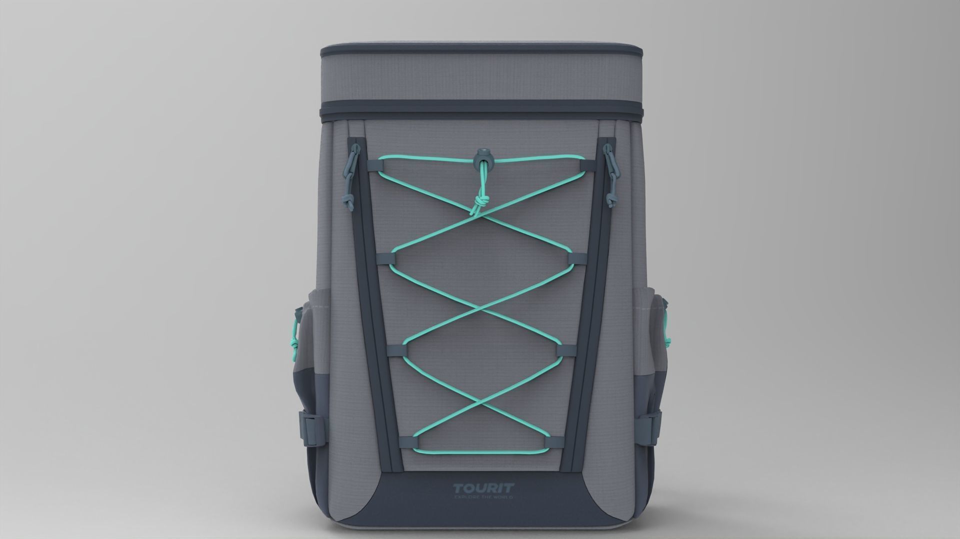  Realistic Backpack 3D Model PBR Textures Game Film Ready 021 Low-poly 3D model_3