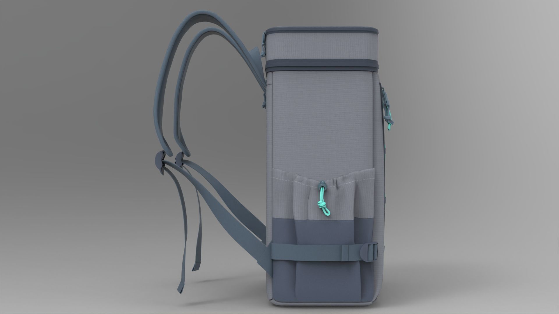  Realistic Backpack 3D Model PBR Textures Game Film Ready 021 Low-poly 3D model_5