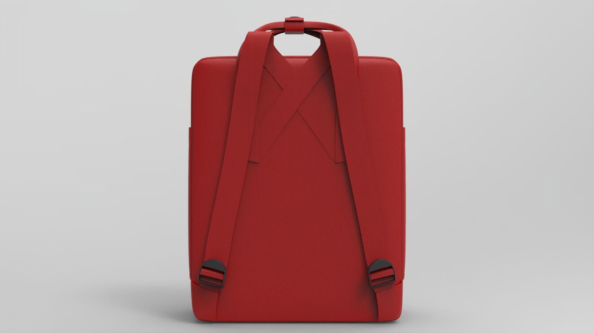  Realistic Backpack 3D Model PBR Textures Game Film Ready 020 Low-poly 3D model_4