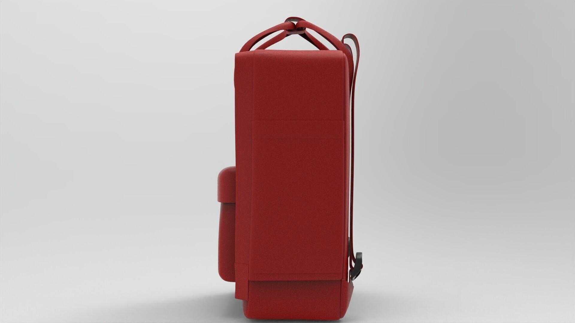  Realistic Backpack 3D Model PBR Textures Game Film Ready 020 Low-poly 3D model_6