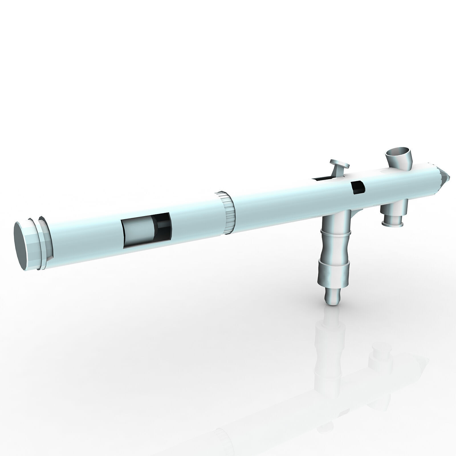 Airbrush 3D model_1