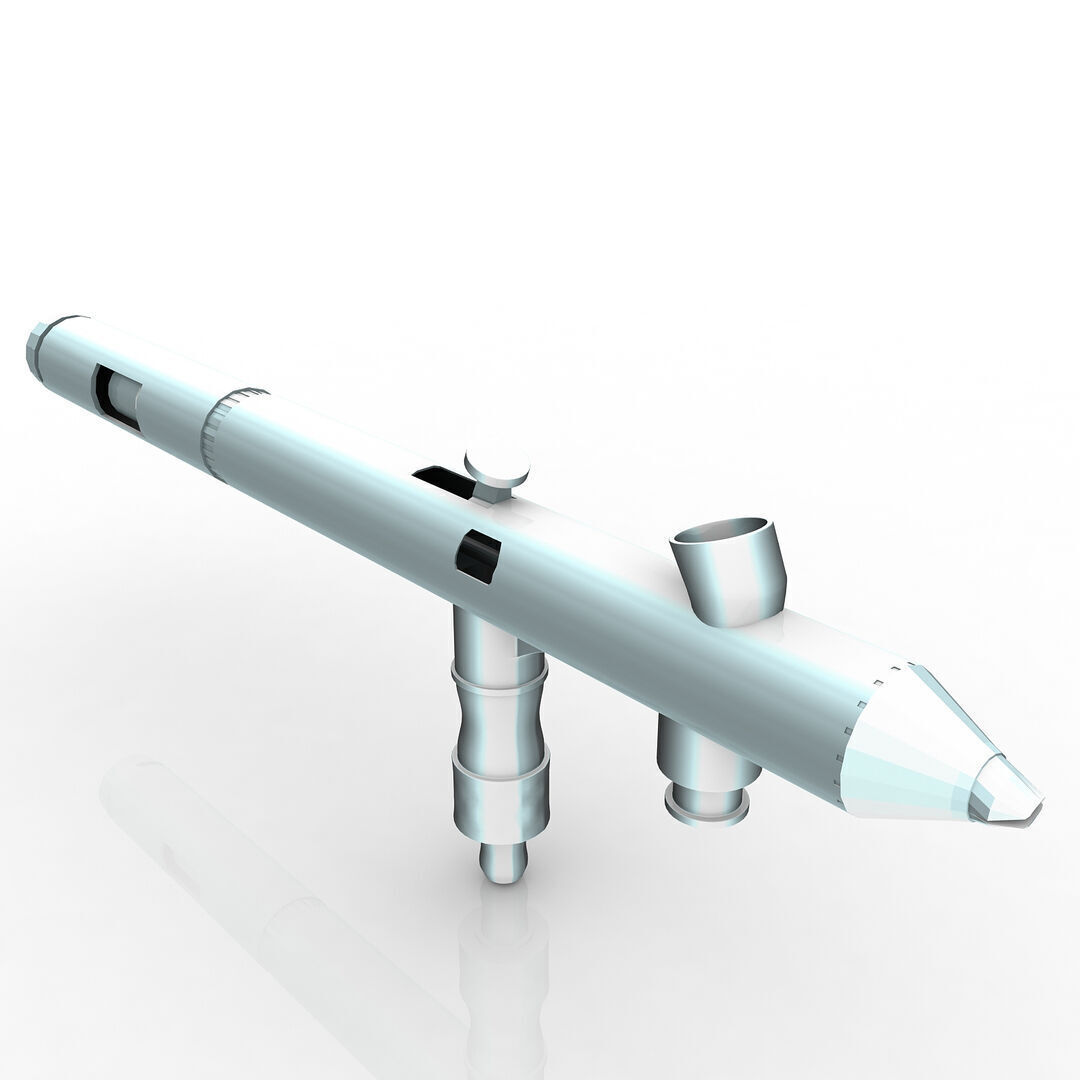 Airbrush 3D model_6