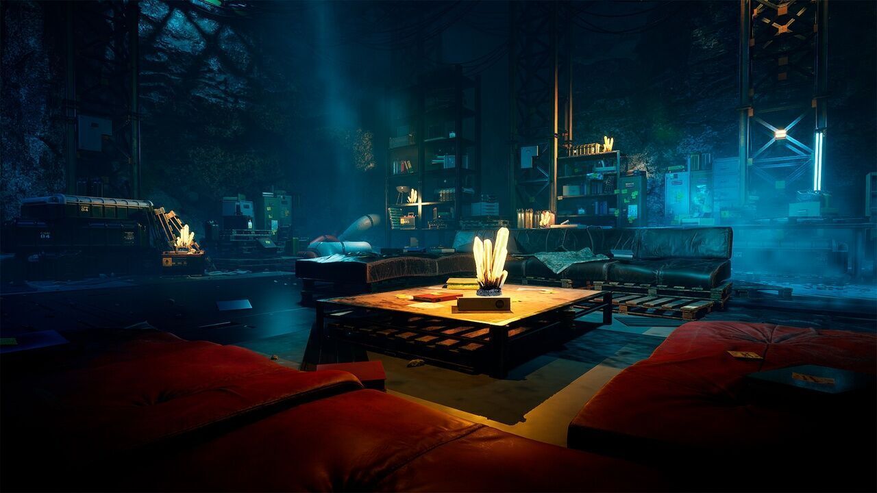  Shelter Low-poly 3D model_4