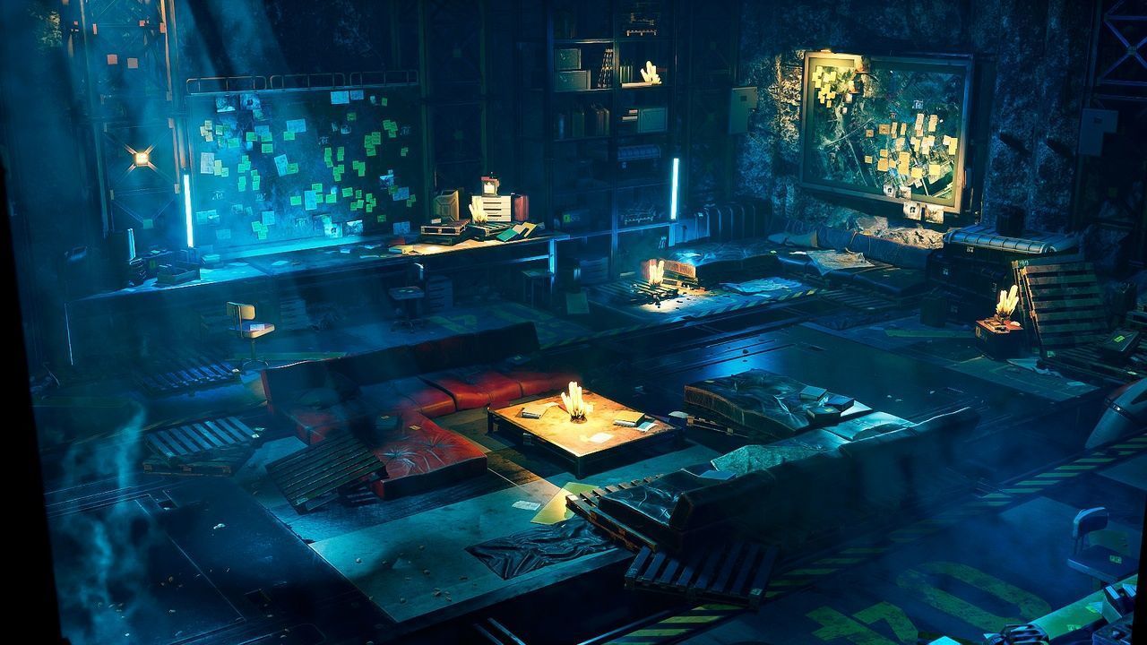  Shelter Low-poly 3D model_2