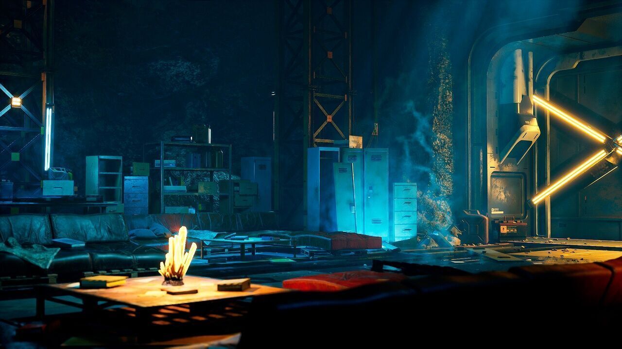  Shelter Low-poly 3D model_14