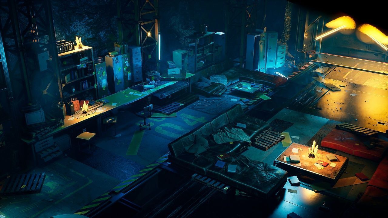  Shelter Low-poly 3D model_8