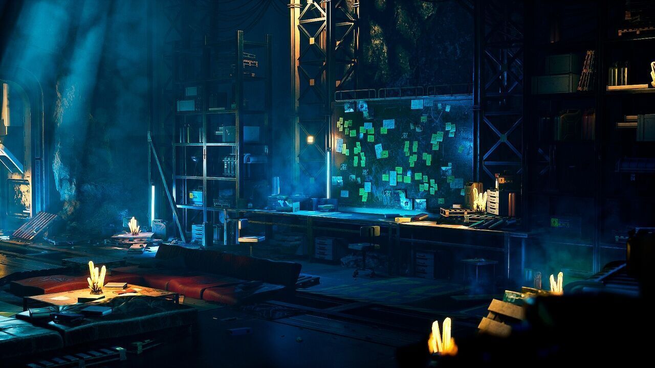  Shelter Low-poly 3D model_20