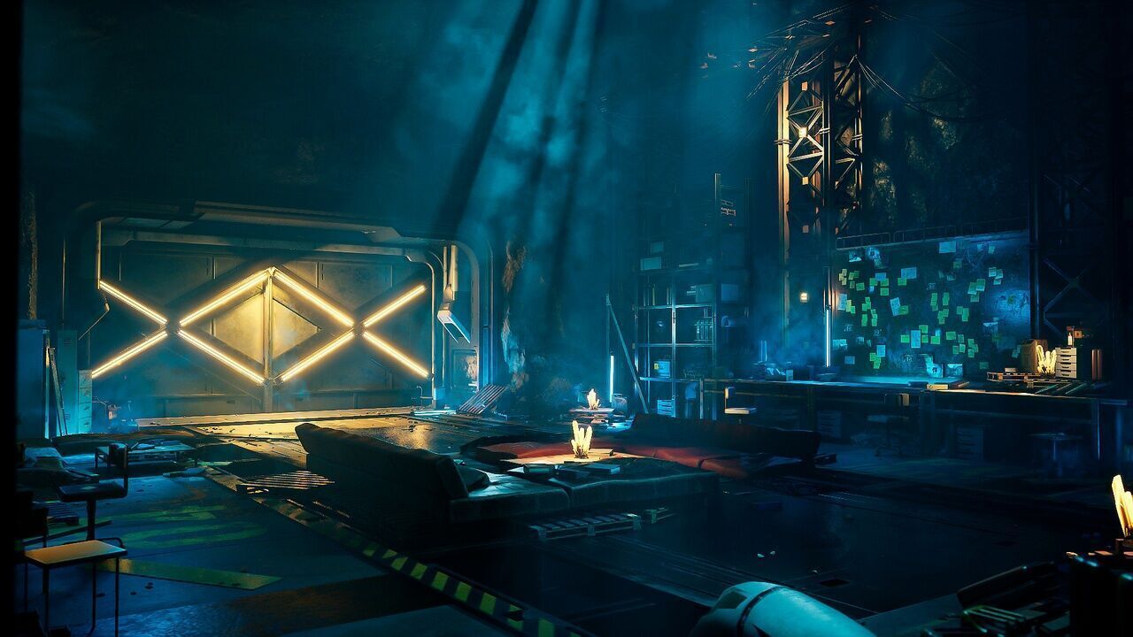  Shelter Low-poly 3D model_1