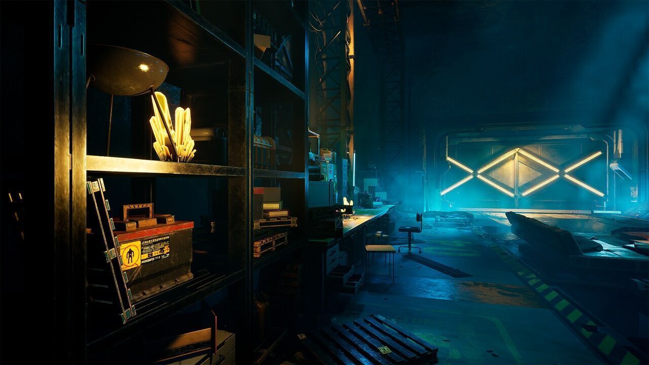  Shelter Low-poly 3D model_3