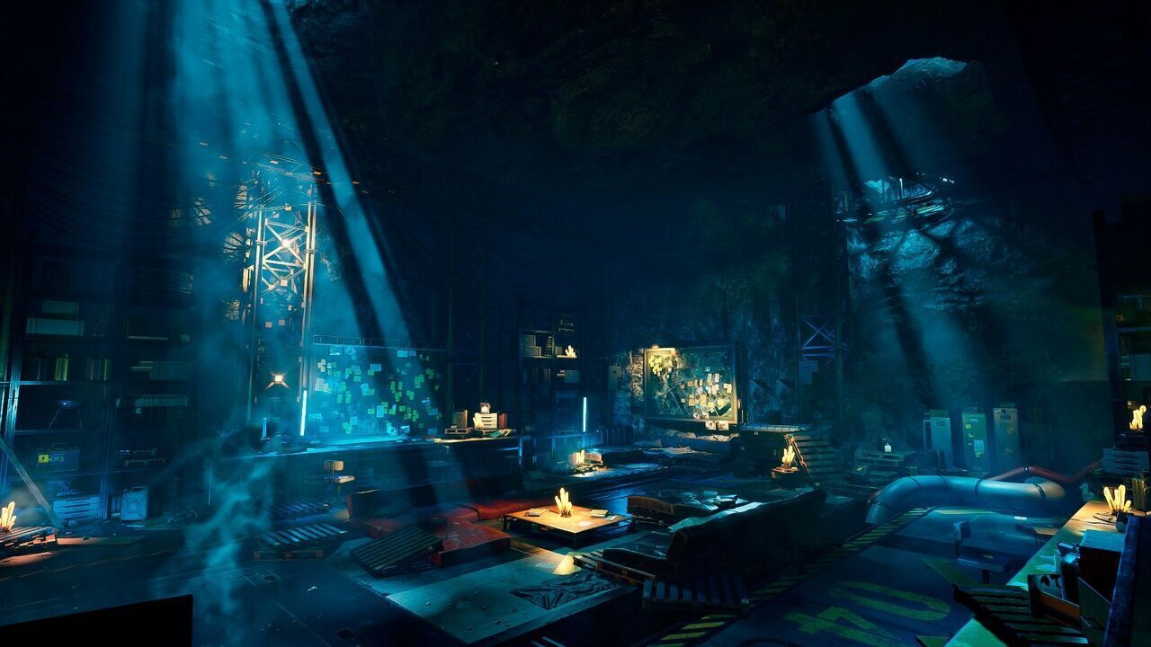  Shelter Low-poly 3D model_6