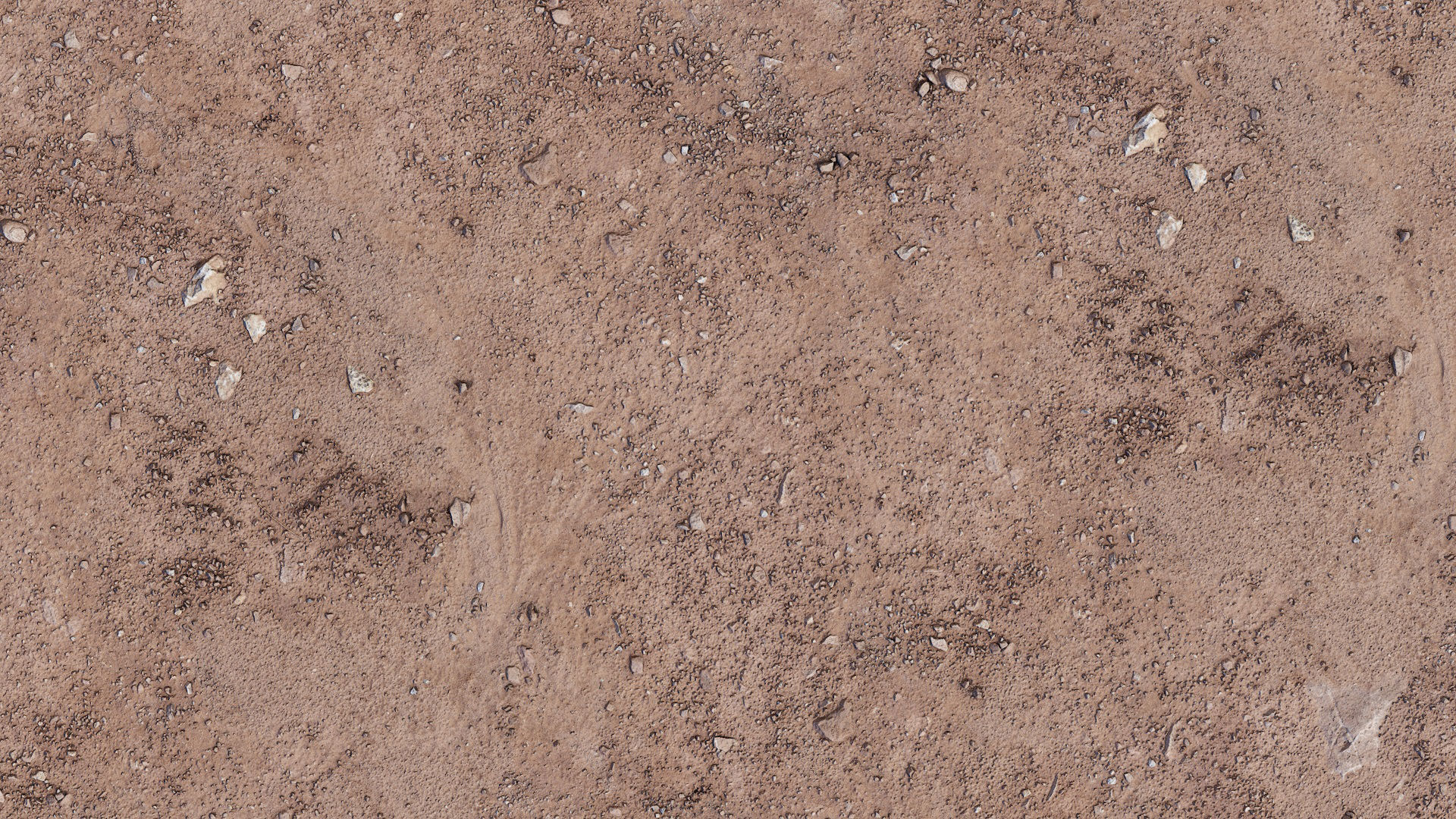 Gravel sand Terrain PBR Texture_4