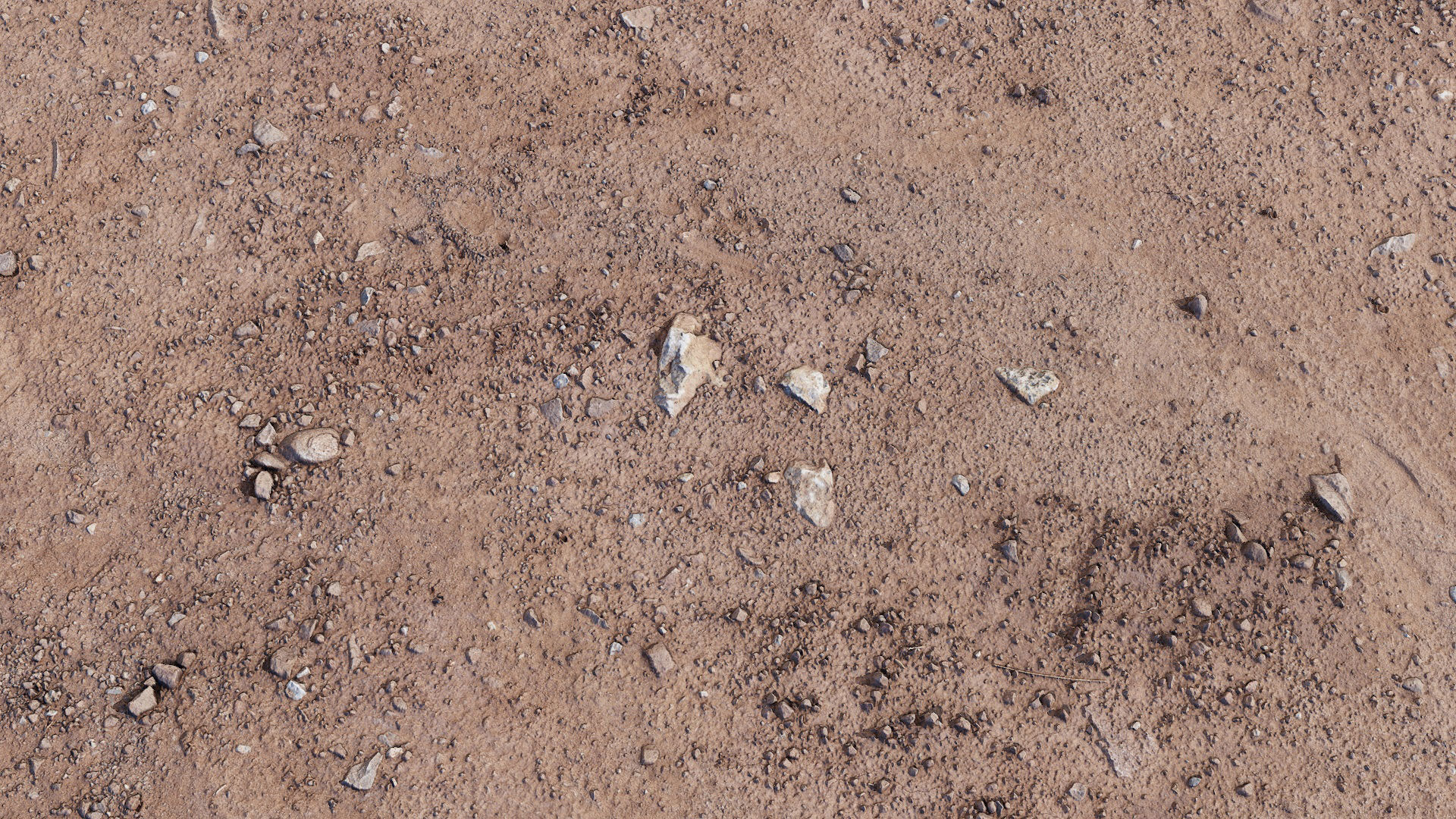 Gravel sand Terrain PBR Texture_5