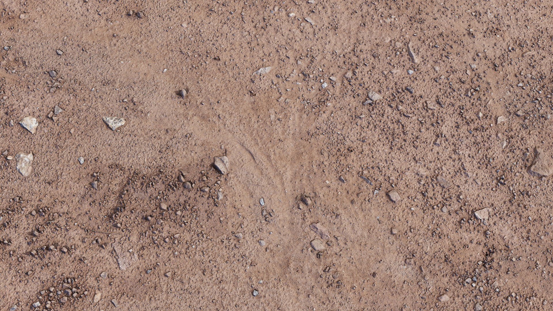 Gravel sand Terrain PBR Texture_1