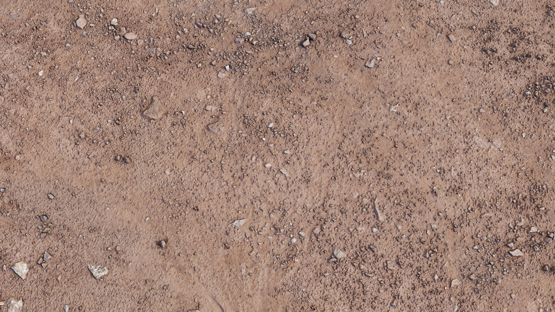 Gravel sand Terrain PBR Texture_7