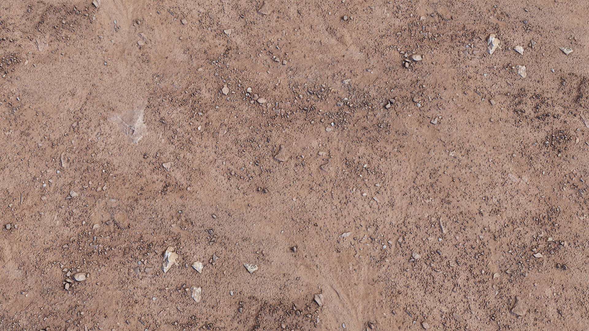 Gravel sand Terrain PBR Texture_3