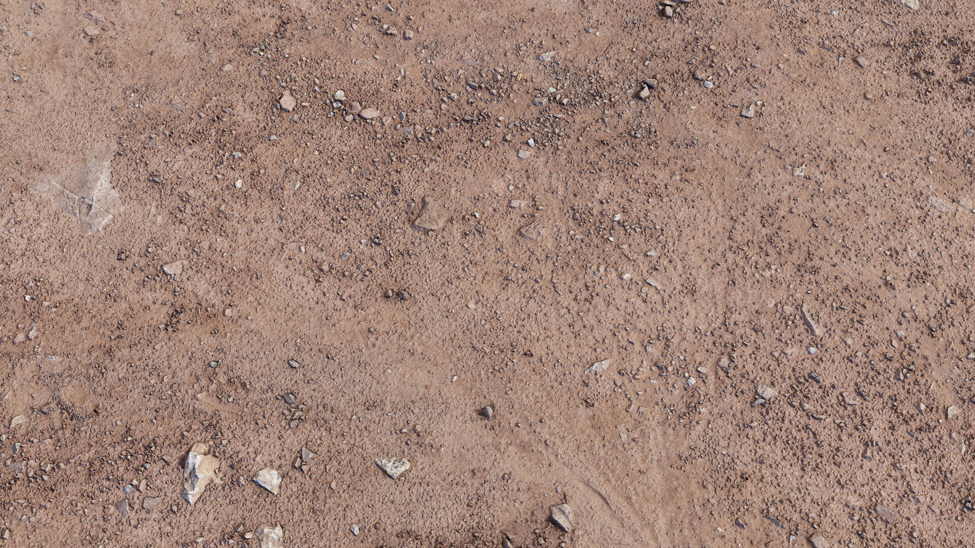 Gravel sand Terrain PBR Texture_2