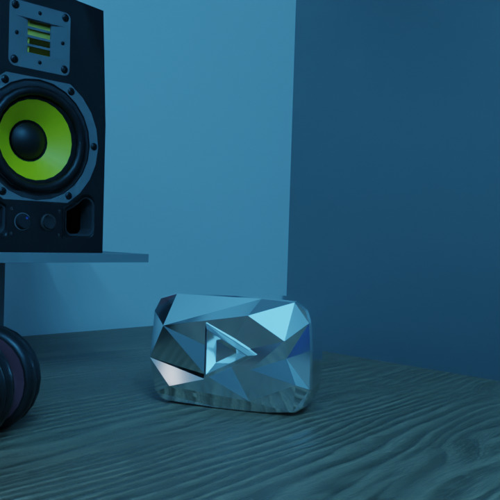 Bizarrap Sessions Studio 3D Model Realistic Music Studio Scene Low-poly 3D model_2