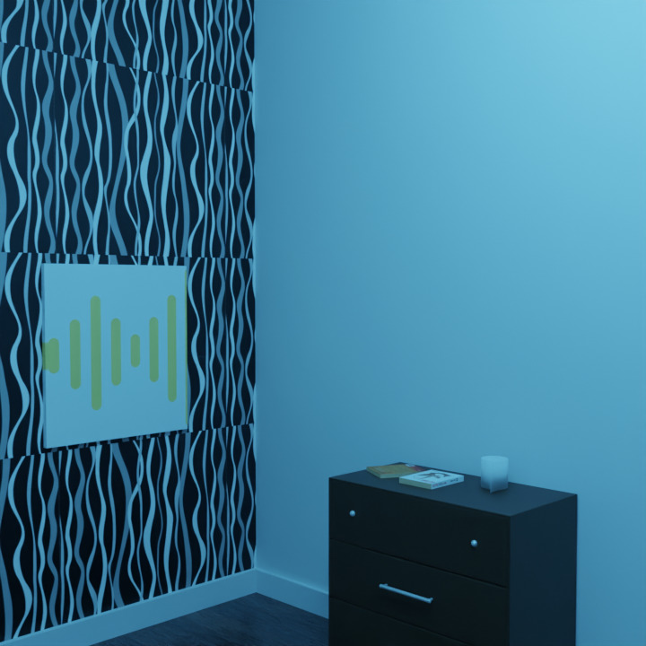 Bizarrap Sessions Studio 3D Model Realistic Music Studio Scene Low-poly 3D model_10