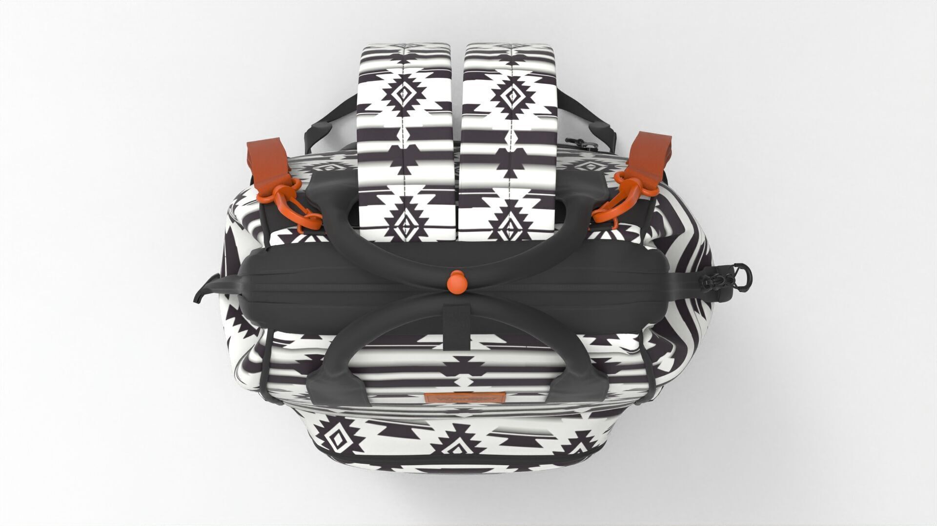  Realistic Backpack 3D Model PBR Textures Game Film Ready 015 Low-poly 3D model_9