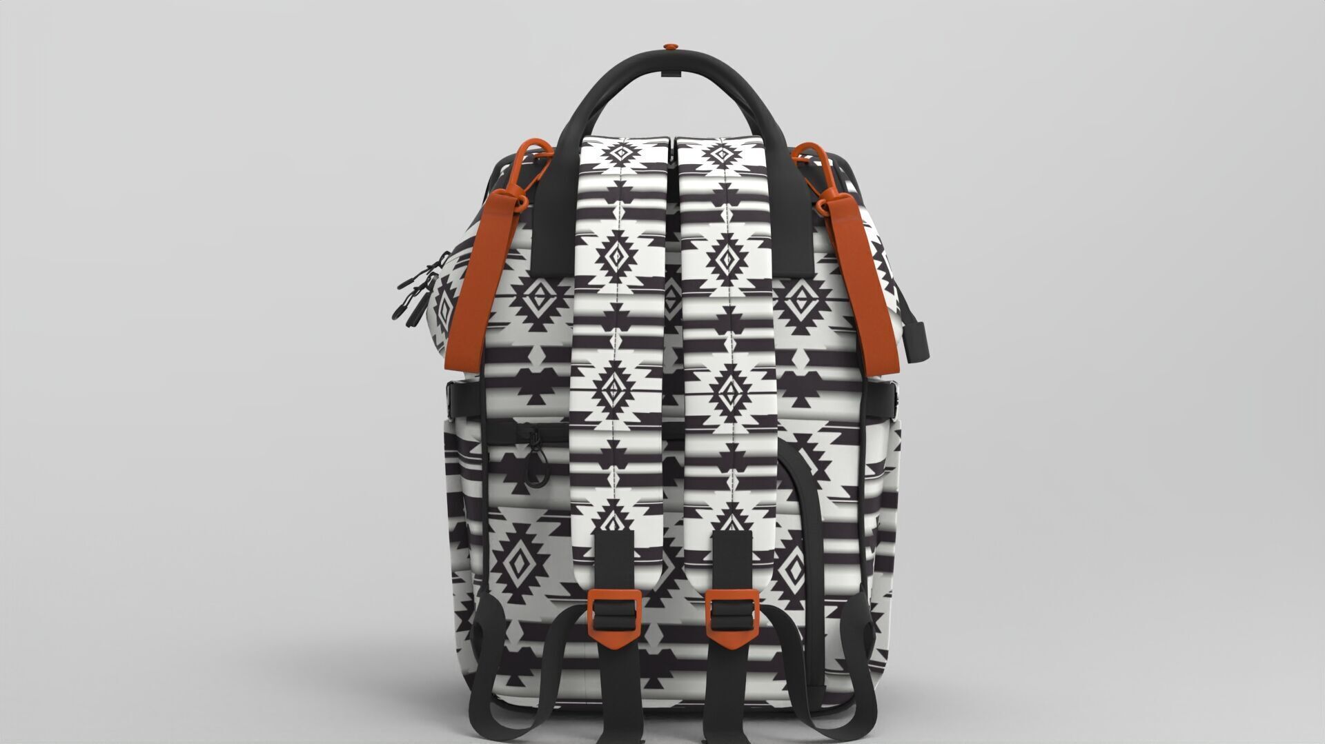  Realistic Backpack 3D Model PBR Textures Game Film Ready 015 Low-poly 3D model_6