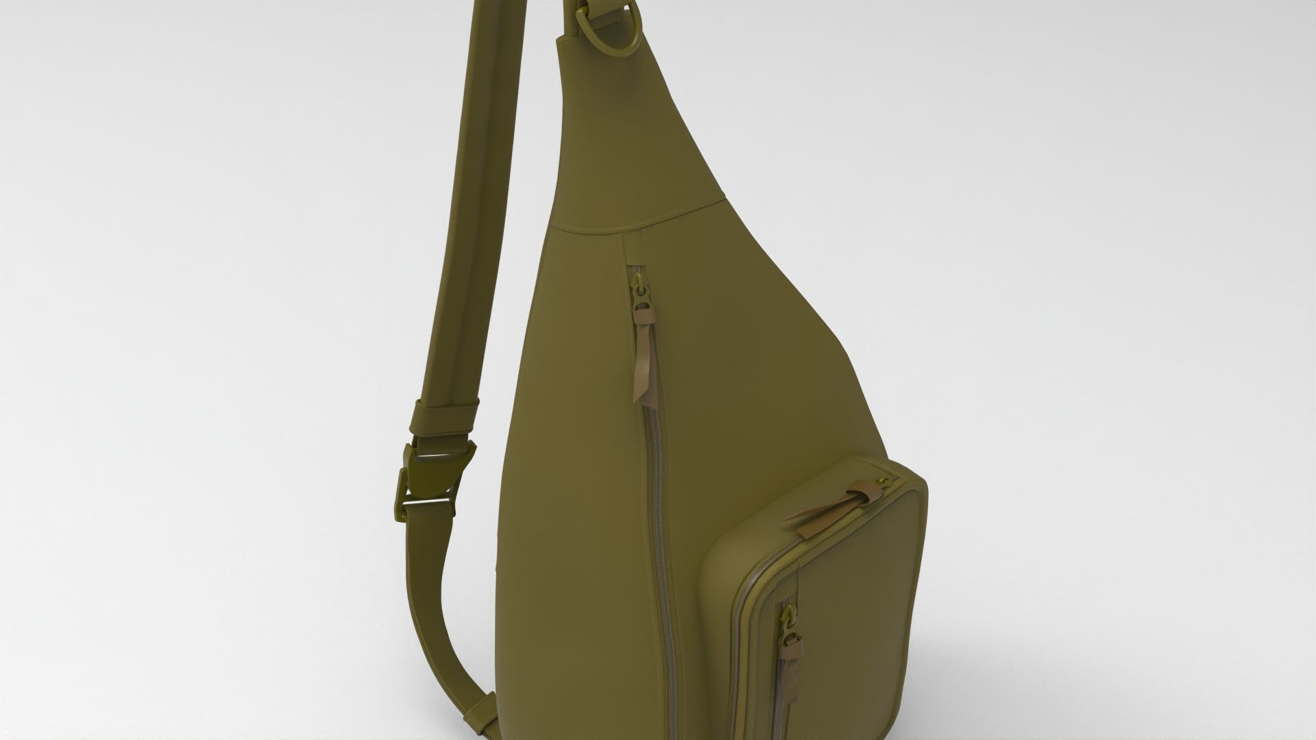  Realistic Backpack 3D Model PBR Textures Game Film Ready 013 Low-poly 3D model_5