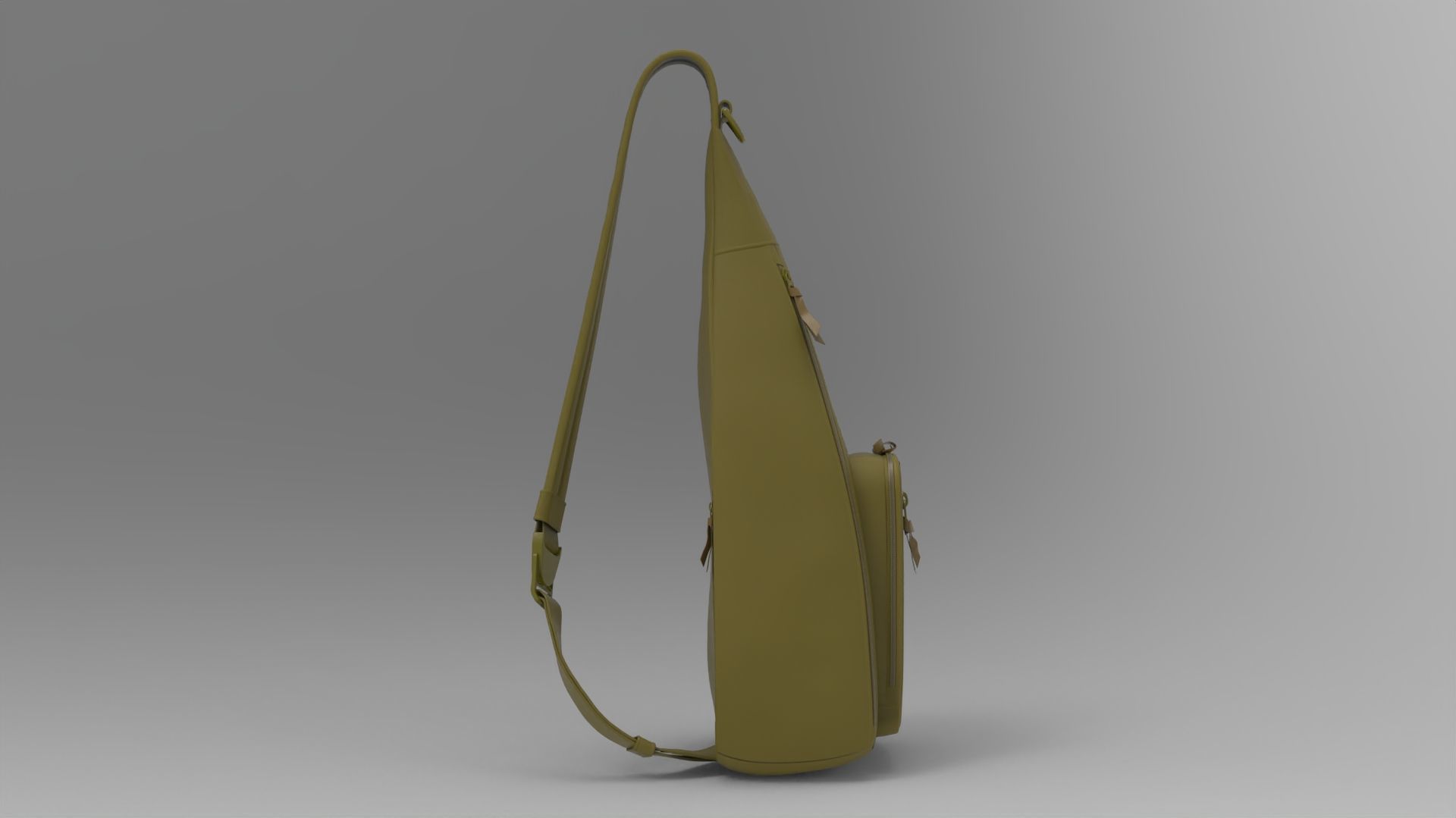  Realistic Backpack 3D Model PBR Textures Game Film Ready 013 Low-poly 3D model_8