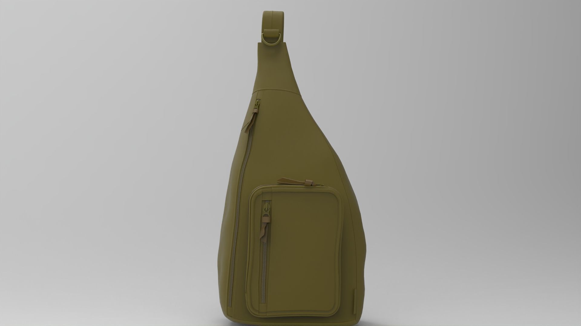  Realistic Backpack 3D Model PBR Textures Game Film Ready 013 Low-poly 3D model_6
