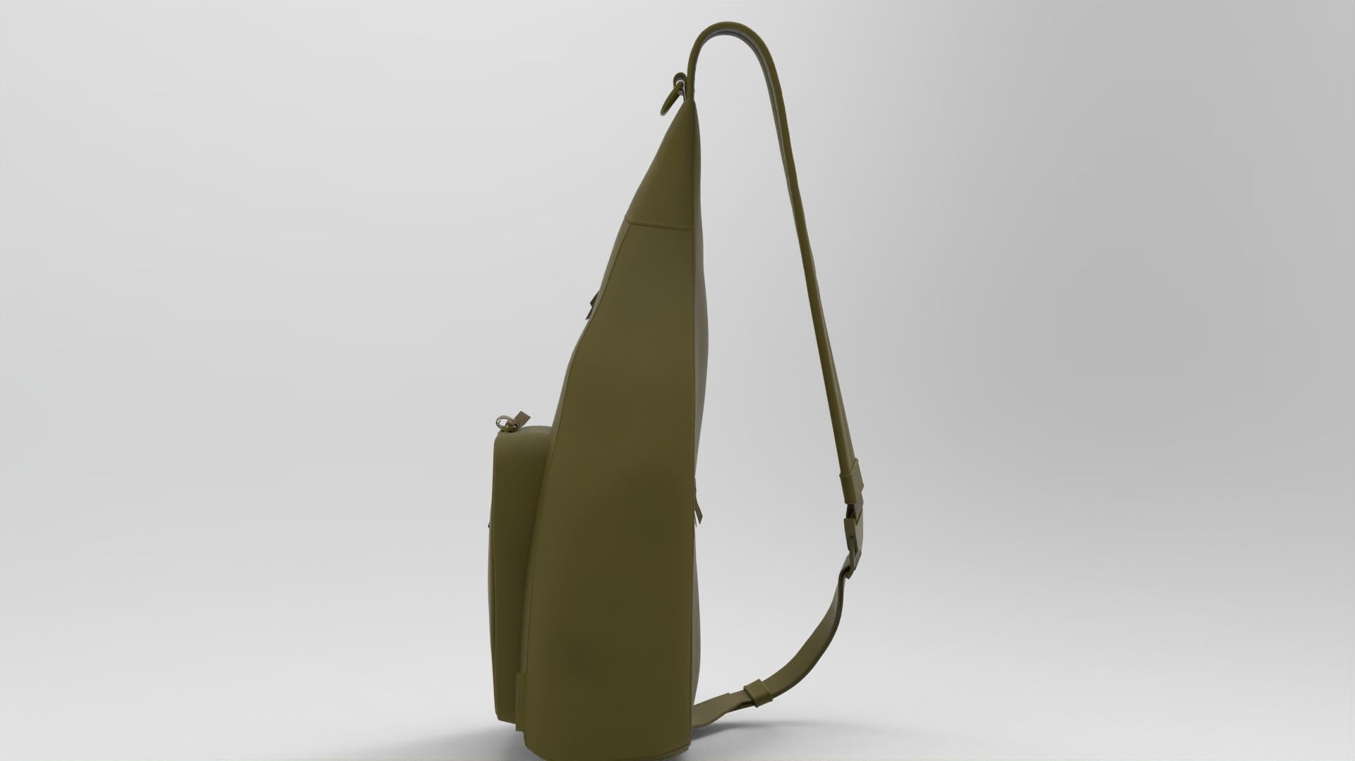  Realistic Backpack 3D Model PBR Textures Game Film Ready 013 Low-poly 3D model_9