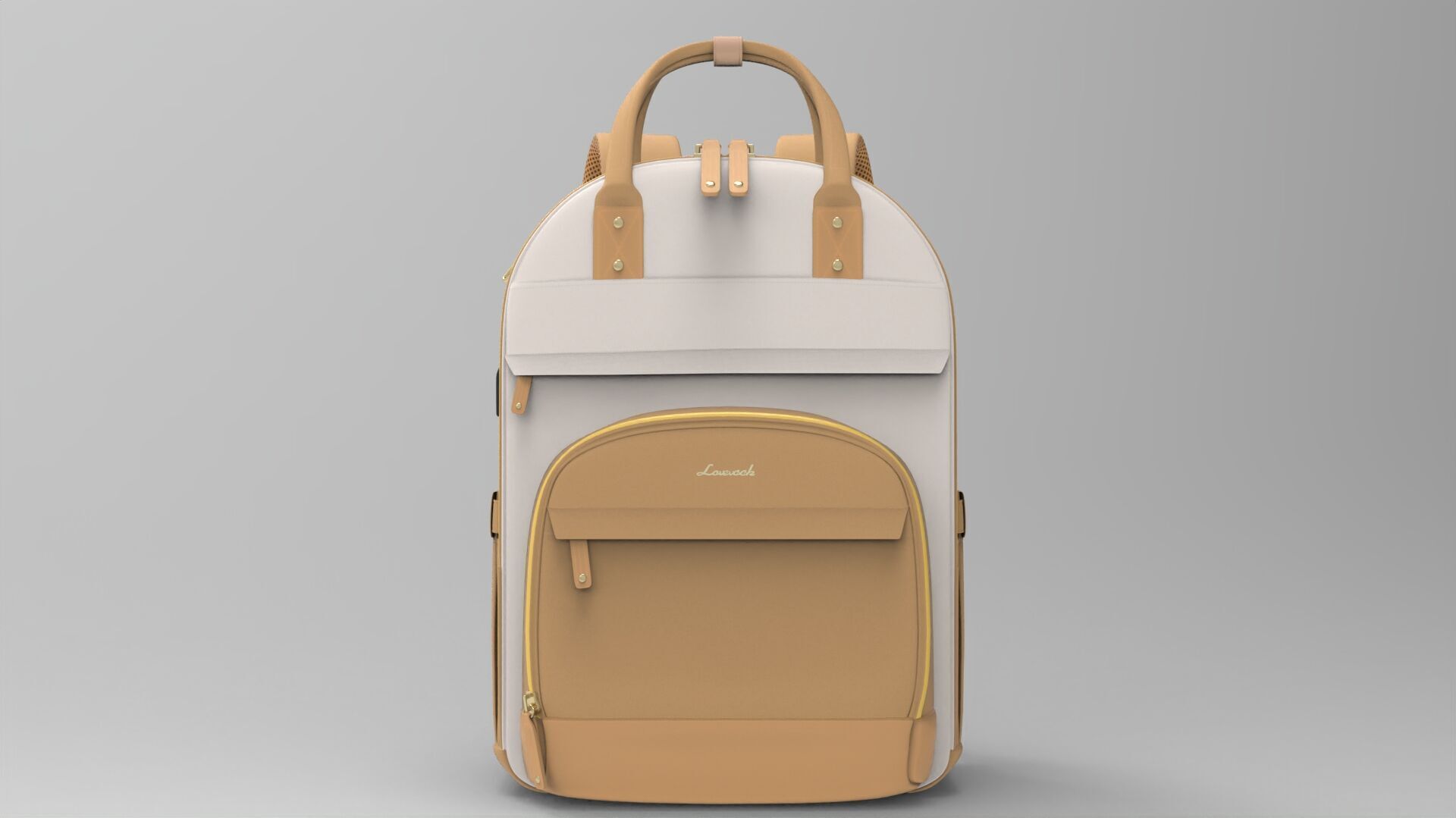  Realistic Backpack 3D Model PBR Textures Game Film Ready 012 Low-poly 3D model_4