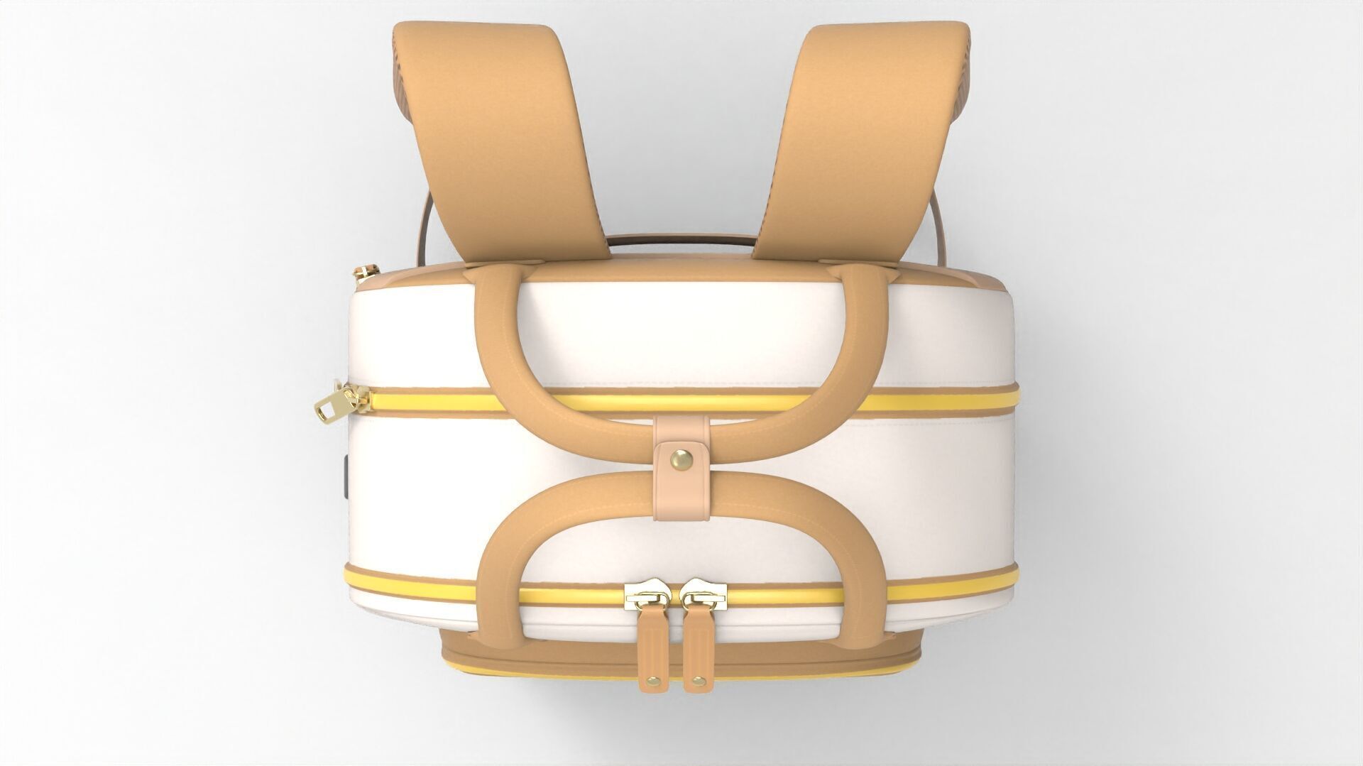  Realistic Backpack 3D Model PBR Textures Game Film Ready 012 Low-poly 3D model_8