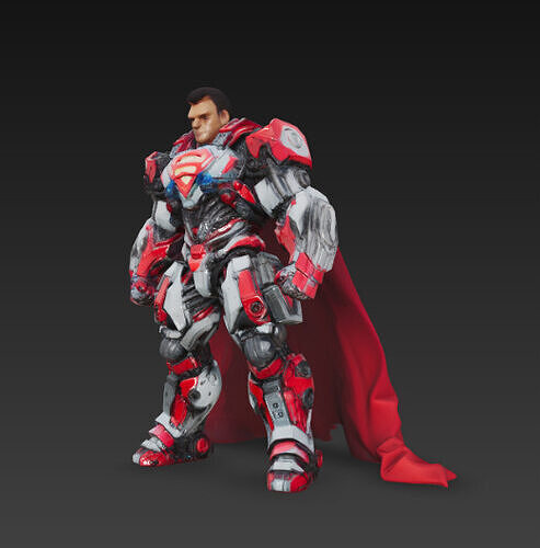 Cyborg Superman Free 3D print model
