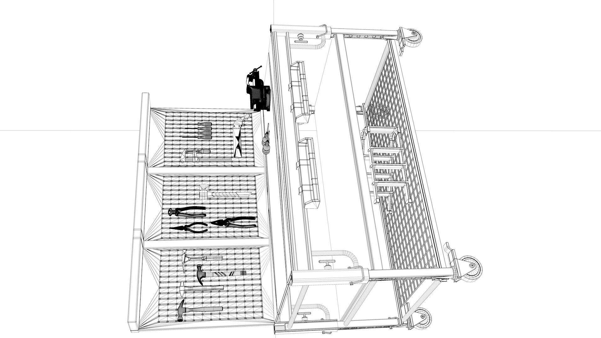 Tools Multipurpose Workbench 3D model_5