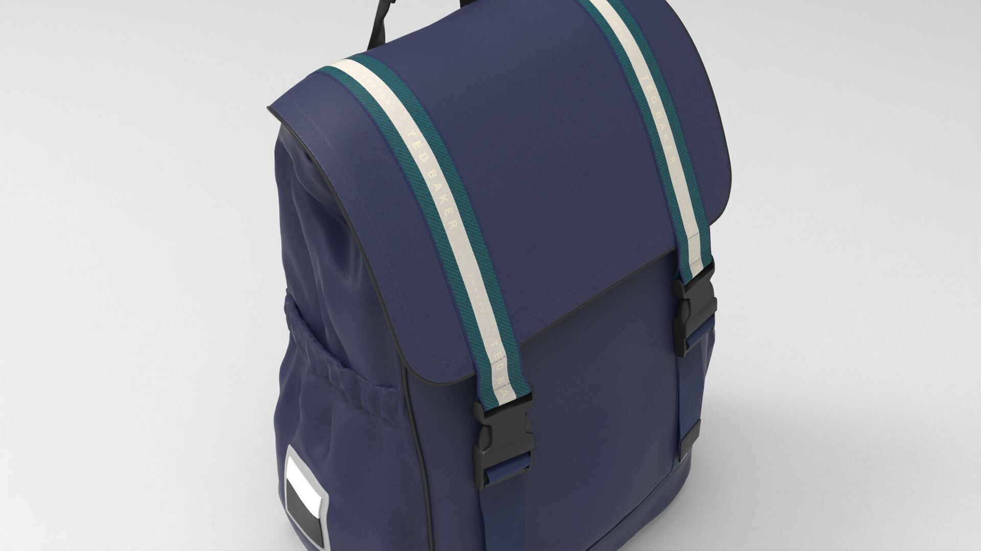 Realistic Backpack 3D Model PBR Textures Game Film Ready 007 Low-poly 3D model_3