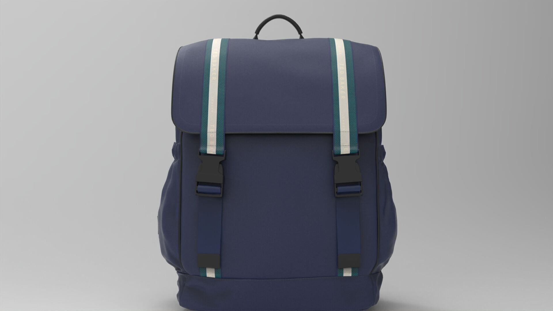 Realistic Backpack 3D Model PBR Textures Game Film Ready 007 Low-poly 3D model_4
