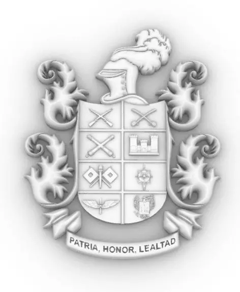 Escudo Ejercito Nacional de Colombia 3D print model