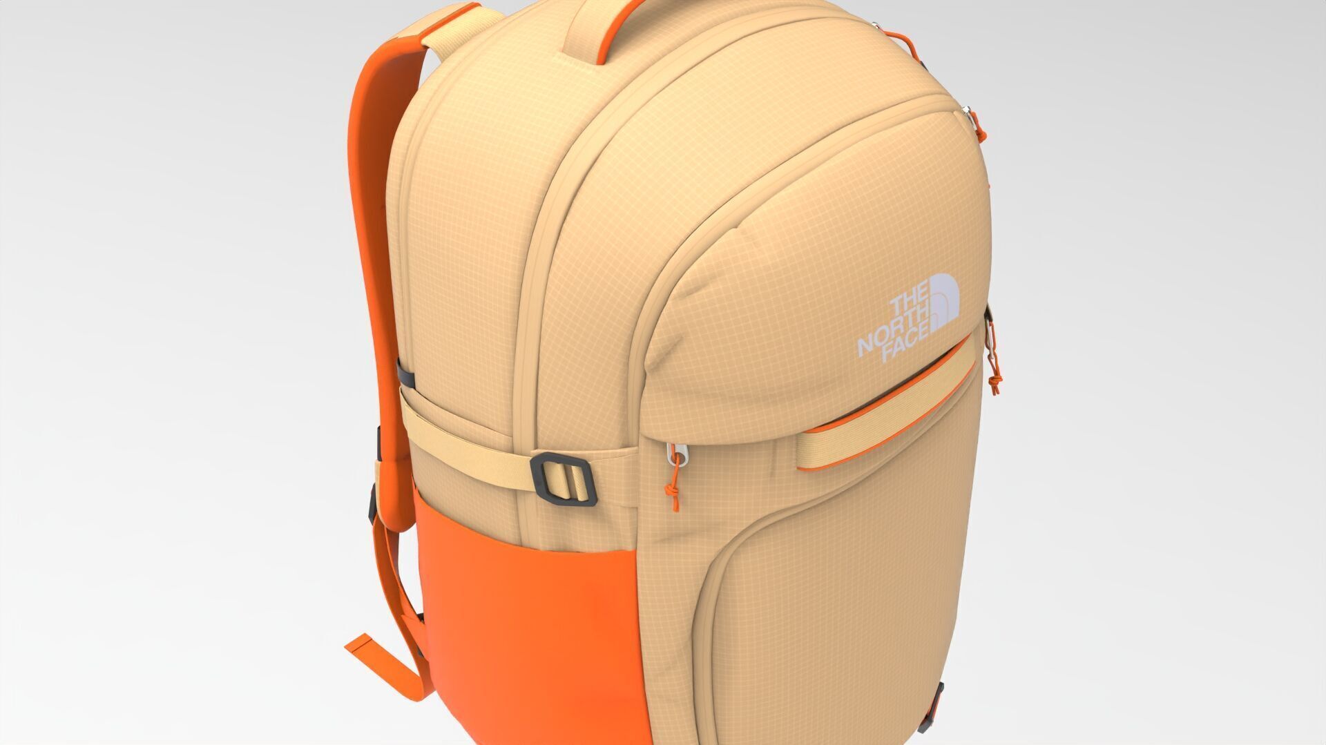  Realistic Backpack 3D Model PBR Textures Game Film Ready 006 Low-poly 3D model_11