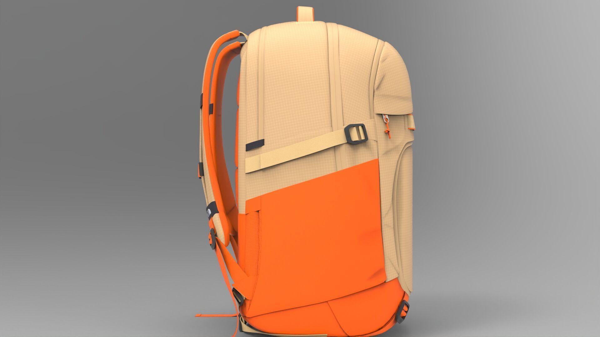  Realistic Backpack 3D Model PBR Textures Game Film Ready 006 Low-poly 3D model_7