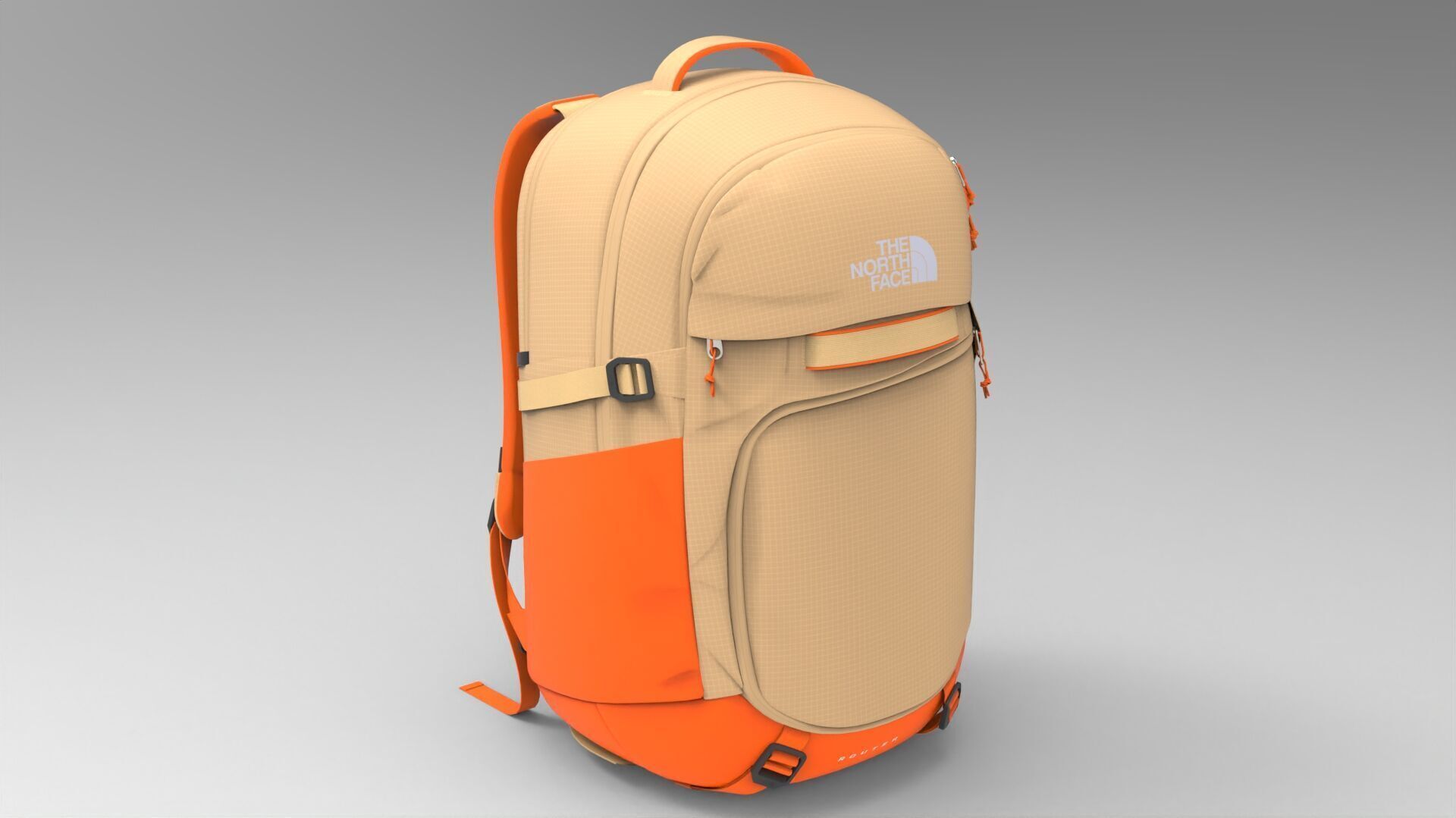  Realistic Backpack 3D Model PBR Textures Game Film Ready 006 Low-poly 3D model_5