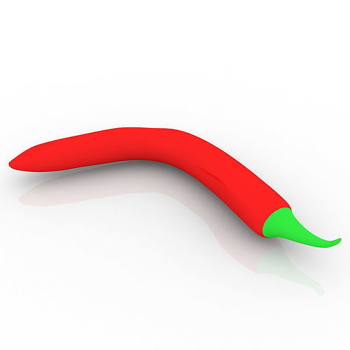 Pepper Hot Chilly 3D model