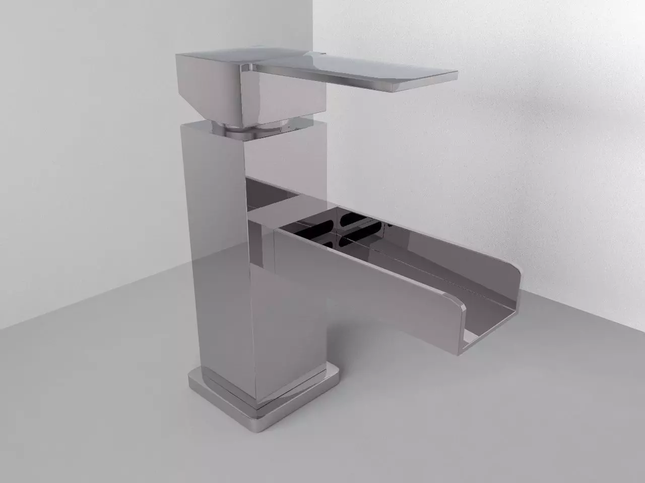 Waterfall Mixer Free 3D model_0