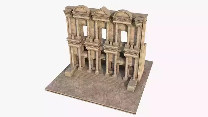 Library Of Celsus Ephesus 3D model