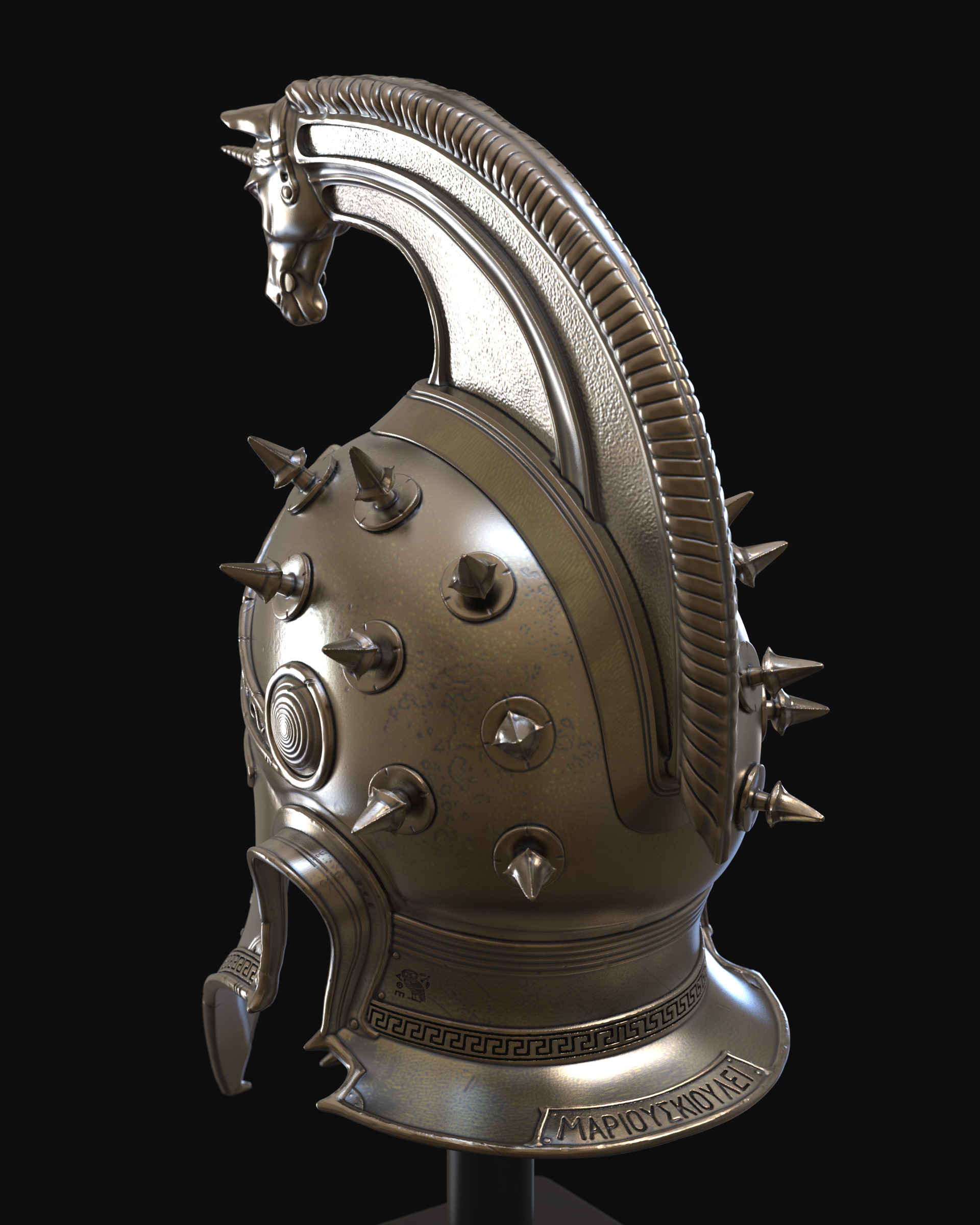 Perseus Helm II 3D print model_13