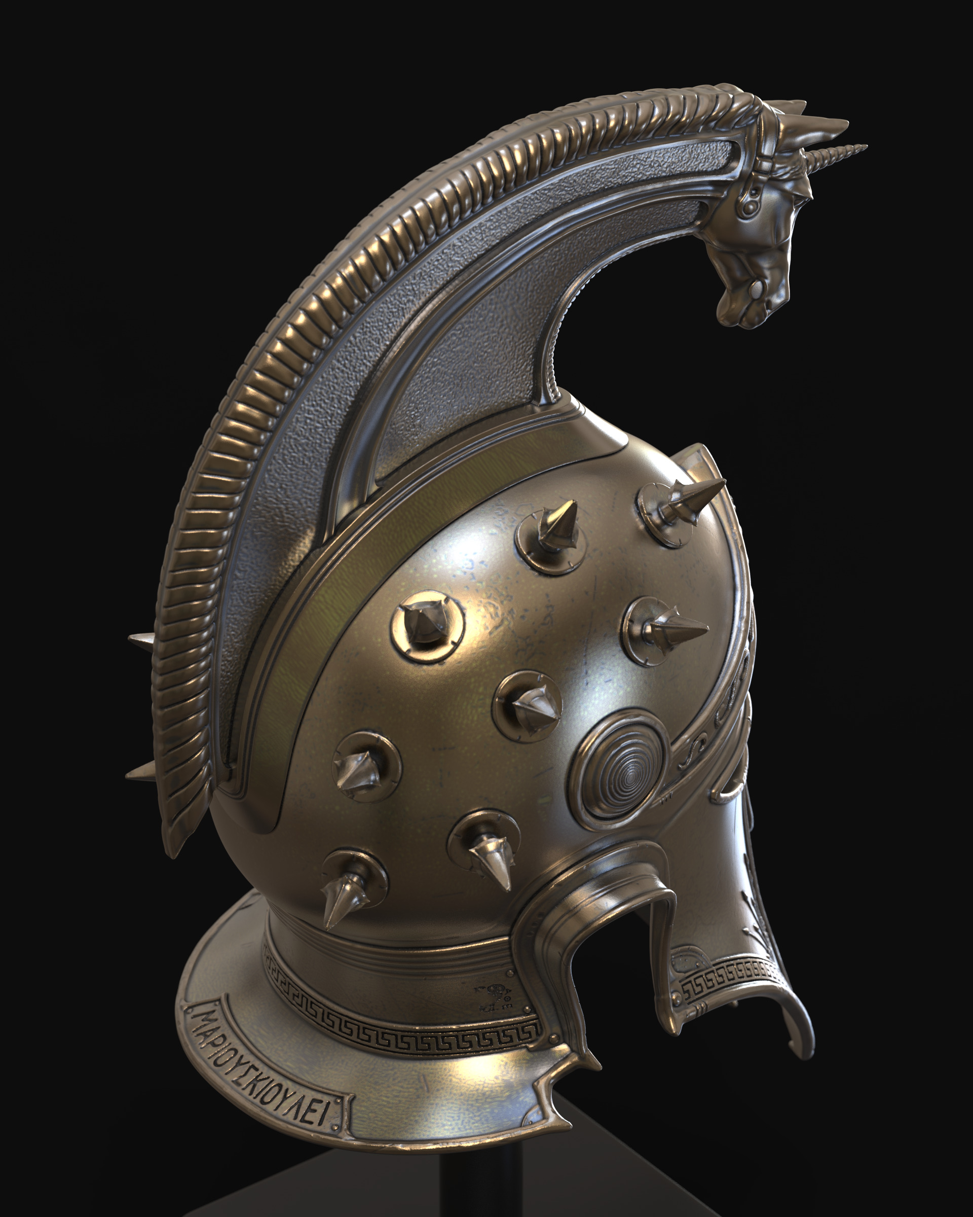 Perseus Helm II 3D print model_8