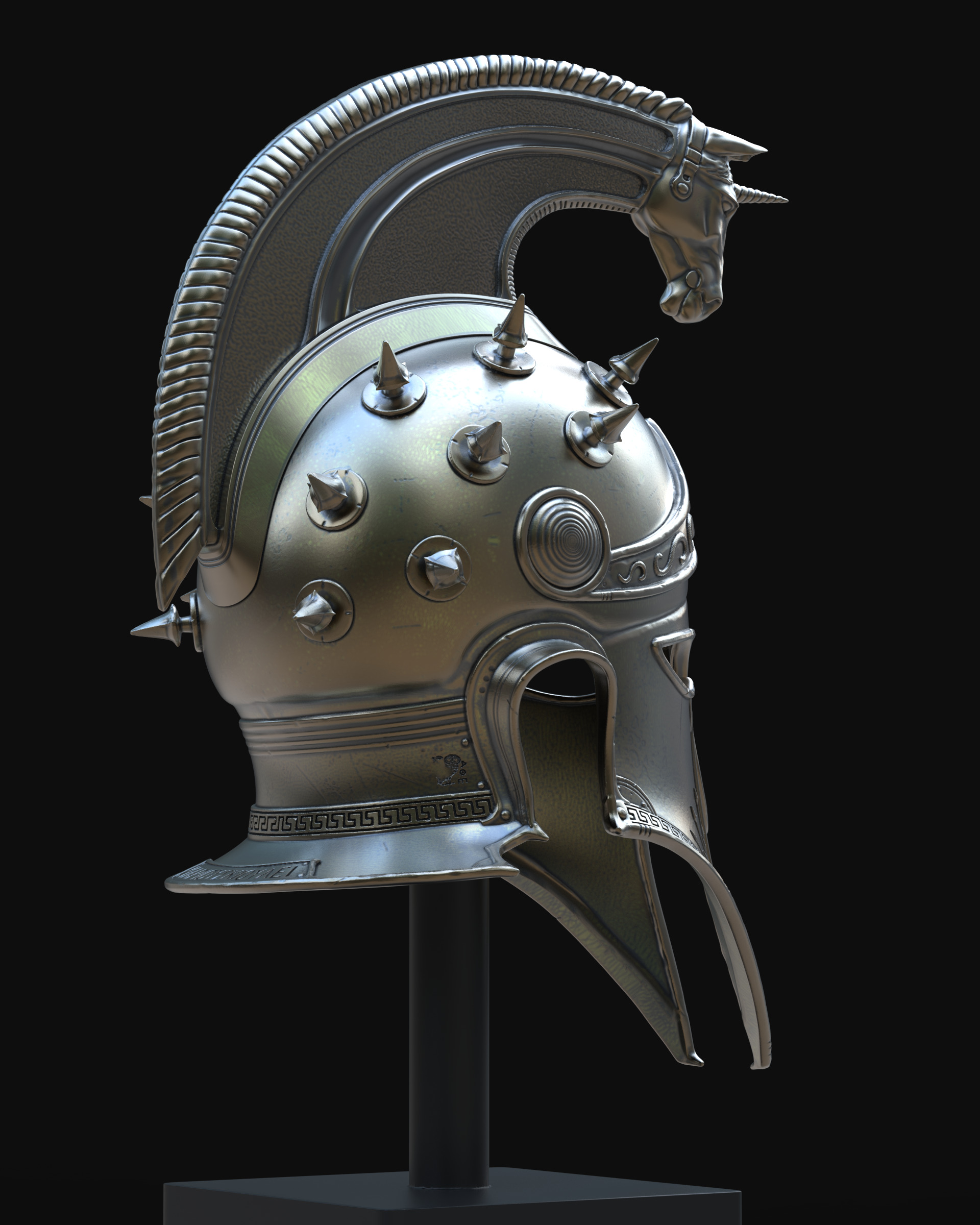 Perseus Helm II 3D print model_2