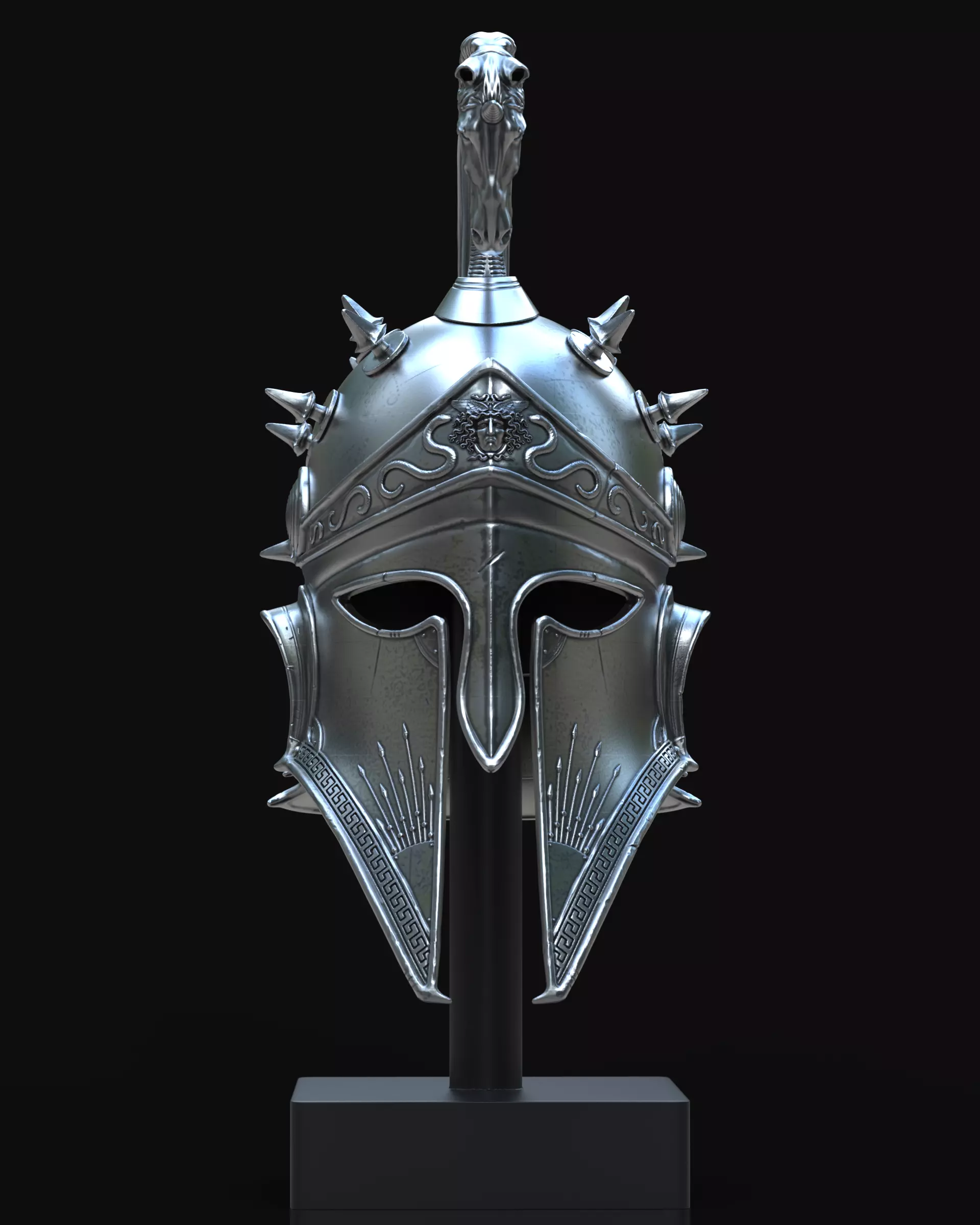 Perseus Helm II 3D print model_0