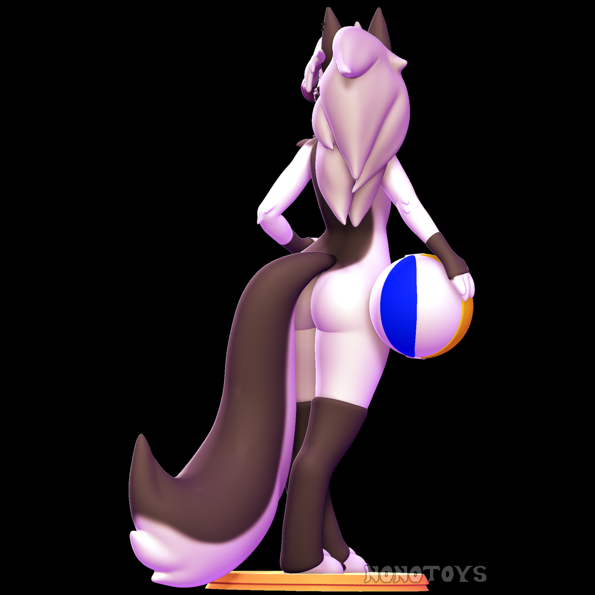  Loona at the Beach - NSFW and SFW 3D print model_4