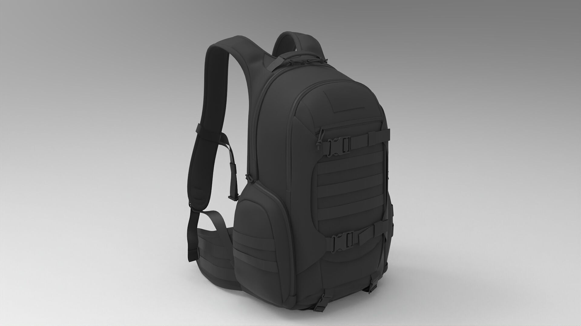 Realistic Backpack 3D Model PBR Textures Game Film Ready 001 Low-poly 3D model_2